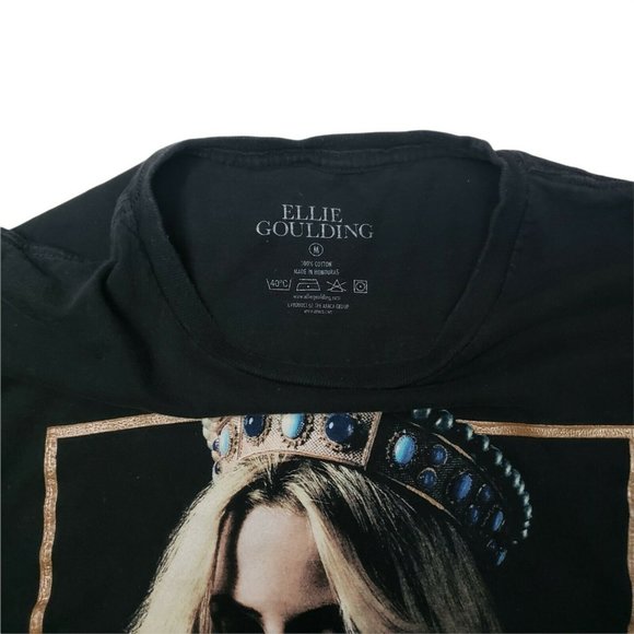Ellie Goulding Black Delirium World Tour 2016 Concert T-shirt Size S - Picture 3 of 4
